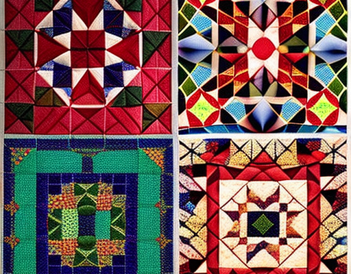 Quilt Patterns Using 5 Colors