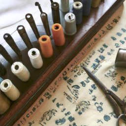 History of sewing buttons
