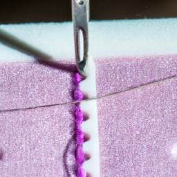 Advanced hand sewing stitches