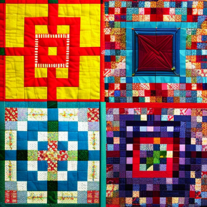 Quilt Patterns Using 5 Colors