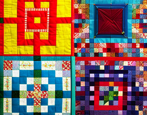 Quilt Patterns Using 5 Colors