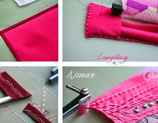 Sewing Techniques With Name