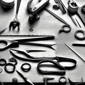 Sewing Tools Drawing Easy With Name