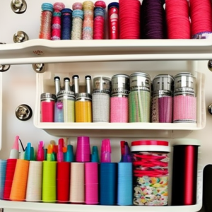 Sewing Supplies Organization Ideas