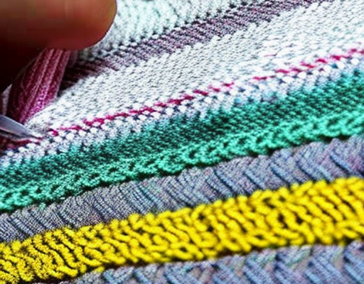 Horizontal Sewing Technique Knitting