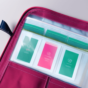 Sewn Ideas Clear Planner Pouch