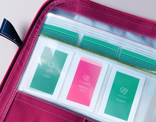 Sewn Ideas Clear Planner Pouch