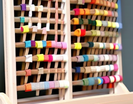 Sewing Thread Rack Diy