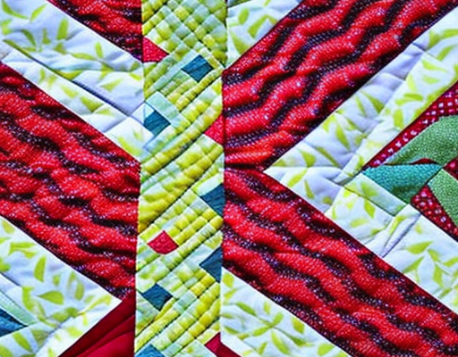 Quilt Pattern Ribbon Dance