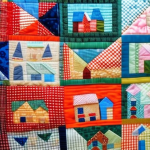 Quilt Patterns Of Houses