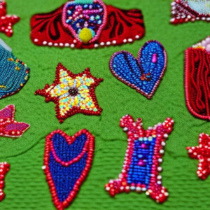 Sewing Notions Beaded Patches