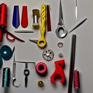 How To Draw Sewing Tools