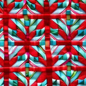 Quilt Pattern Ribbon Candy