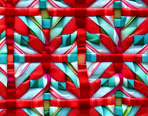 Quilt Pattern Ribbon Candy