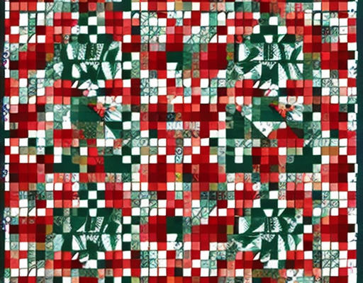 Quilt Pattern Vector