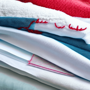 Sewing Fabric On Towels