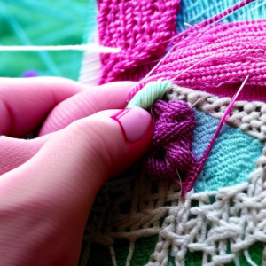 Sewing Using Yarn