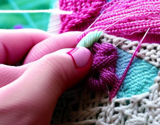 Sewing Using Yarn