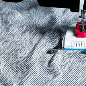 Sewing Knit Fabric With A Serger