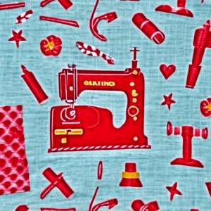 Sewing Themed Fabric
