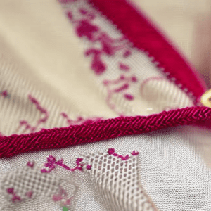 Sewing Fabric To Knitting