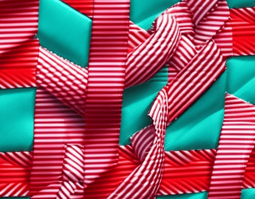 Quilt Pattern Ribbon Candy