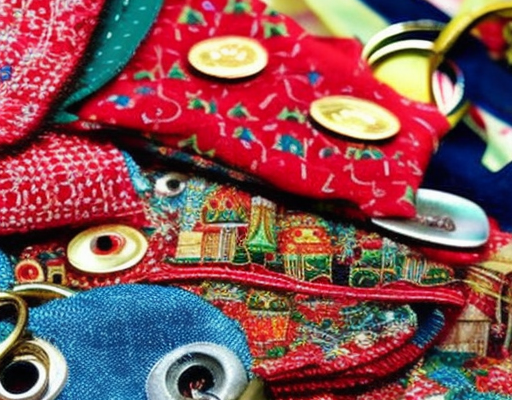 Sewing Fabric Keychains