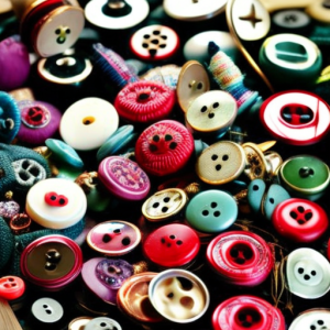 Sewing Stitches Buttons