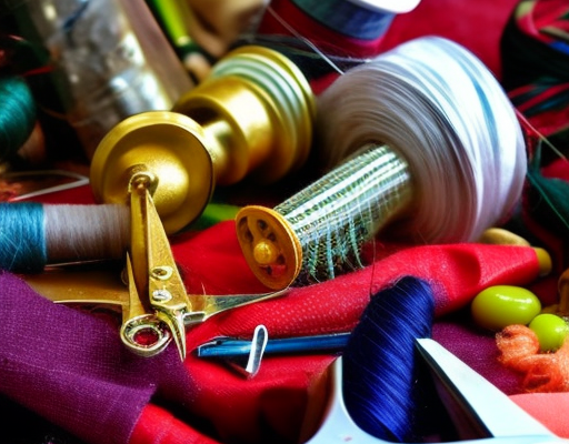 Sewing Supplies With