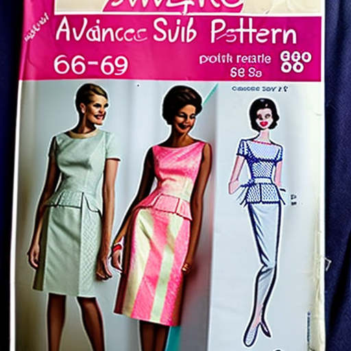 Advance Sewing Pattern 6689