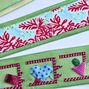 Sewing Fabric Bookmarks