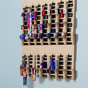 Sewing Thread Holder Wall Mounted