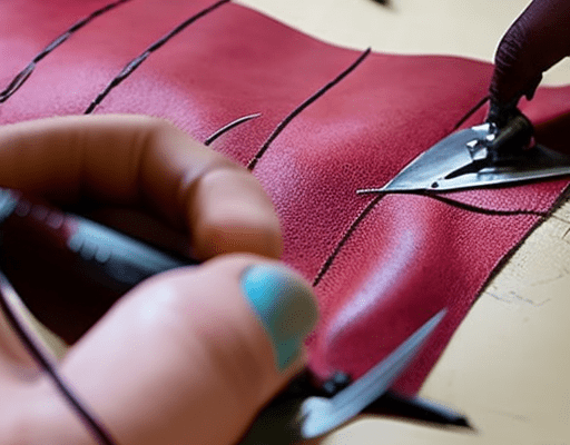 Leather Sewing Techniques By Hand