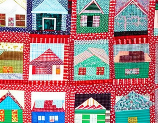 Quilt Patterns Of Houses