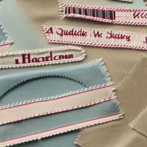 Sewing Fabric Labels