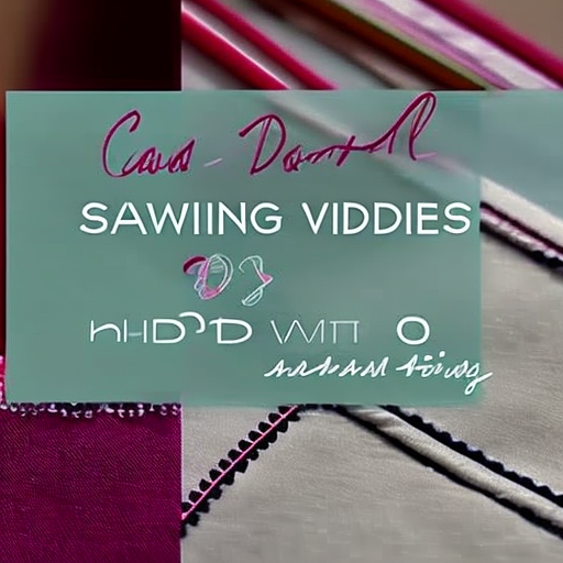 Sewing Tips Videos