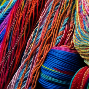 The Colorful Cord: Discovering the Artistic Tapestry of Sewing Threads