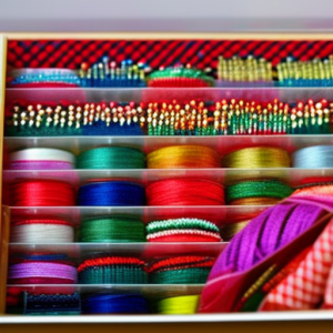 Sewing Thread Storage Box