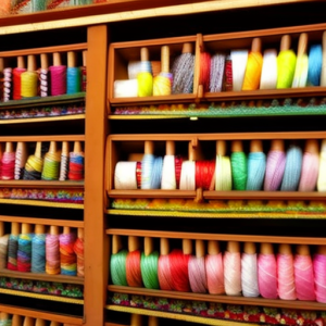 Sewing Thread Cabinet