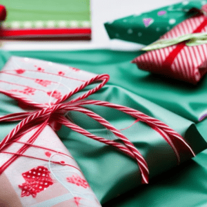 Sewing Fabric Gift Wrapping
