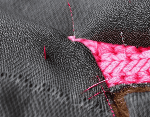 Sewing Stitches To Fix Holes
