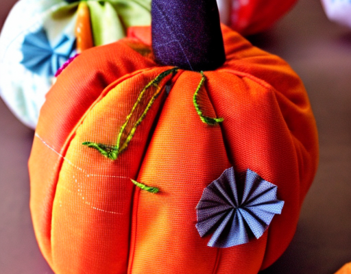How To Sew Fabric Pumpkins