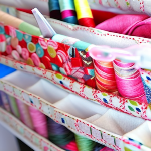 Sewing Fabric Organizer
