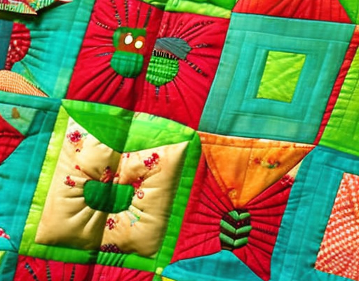 Quilt Pattern Hungry Caterpillar