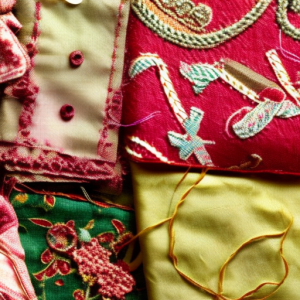 Sewing Supplies Vintage Fabrics