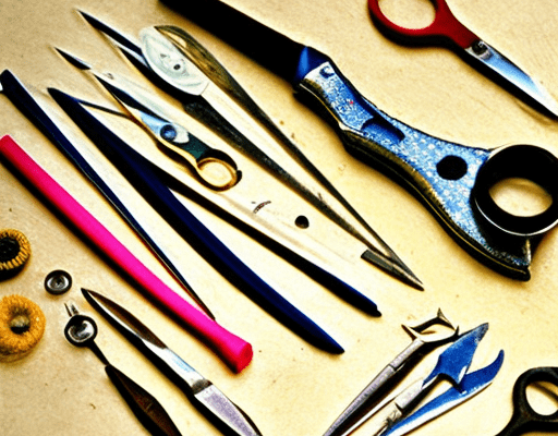 Sewing Tools And Materials