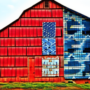 Quilt Patterns On Barns In North Carolina