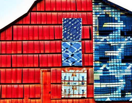 Quilt Patterns On Barns In North Carolina