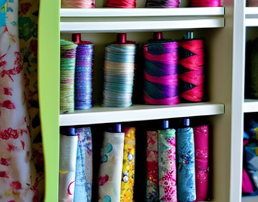 Sewing Fabric Storage