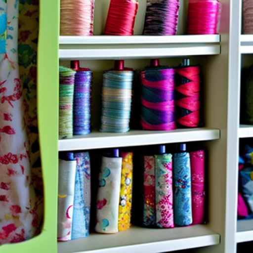 Sewing Fabric Storage